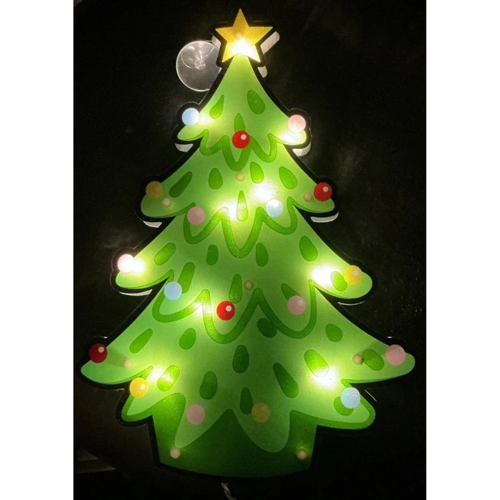 Holiday Time Shimmer Tree Light,‎ Window Christmas Decoration